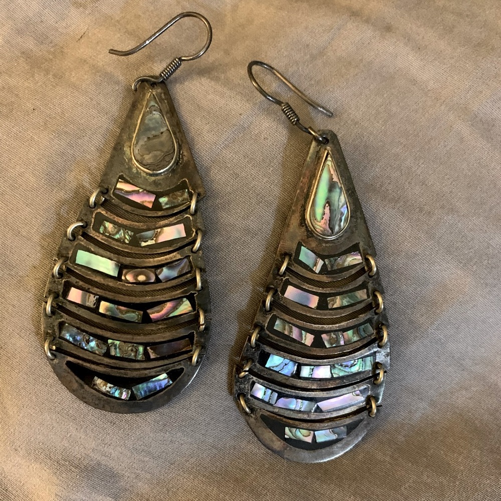 Sterling silver vintage earrings